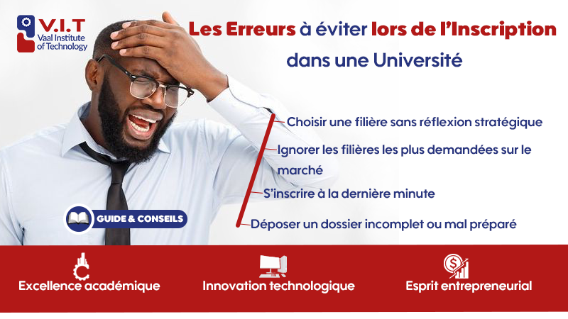 Les erreurs à éviter lors de l’inscription à l’université au Cameroun (Guide 2026)