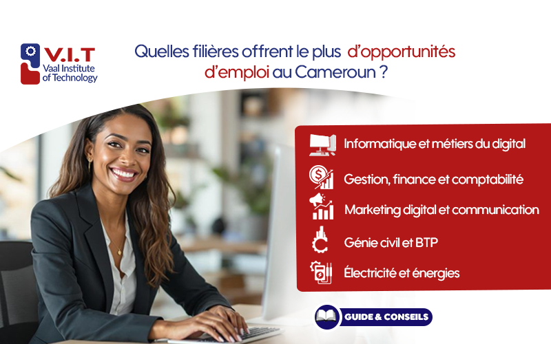 Quelles filières offrent le plus d’opportunités d’emploi au Cameroun ?
